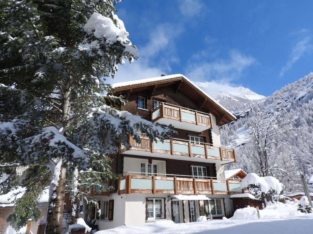 萨斯阿尔马格尔Haus Alpenperle公寓 外观 照片