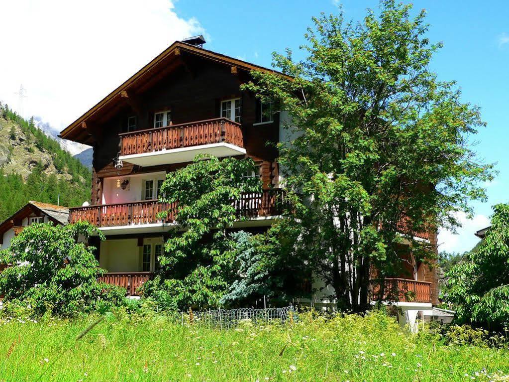 萨斯阿尔马格尔Haus Alpenperle公寓 外观 照片