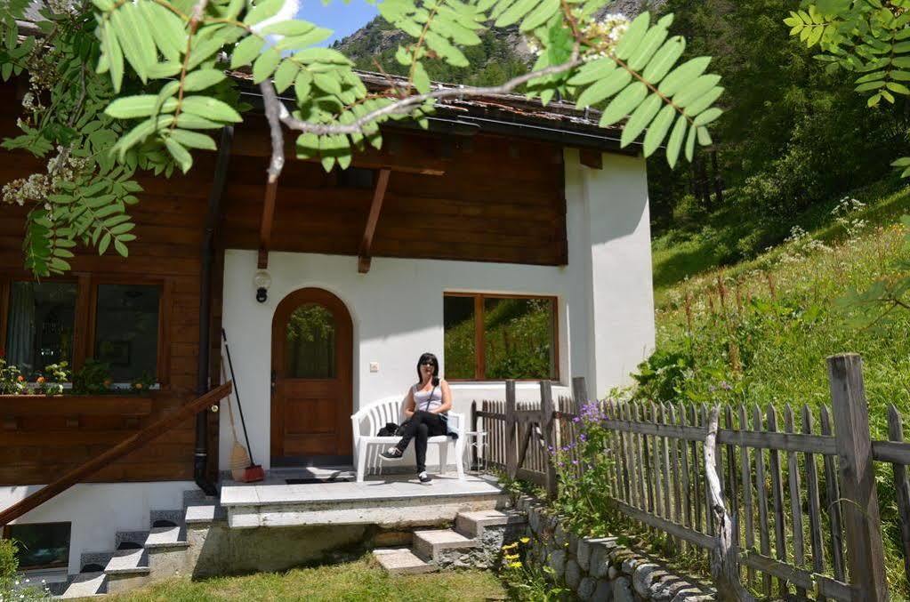 萨斯阿尔马格尔Haus Alpenperle公寓 外观 照片